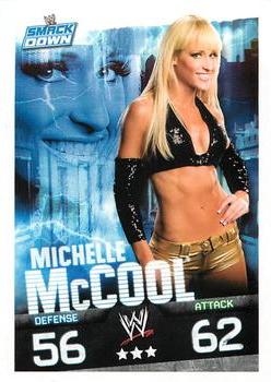 2009 Topps Slam Attax WWE #NNO Michelle McCool Front