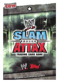 2009 Topps Slam Attax WWE #NNO Savannah Back