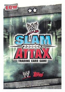 2009 Topps Slam Attax WWE #NNO Matt Striker Back