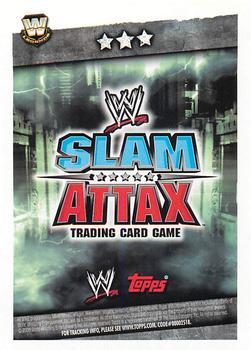2009 Topps Slam Attax WWE #NNO Rick Rude Back
