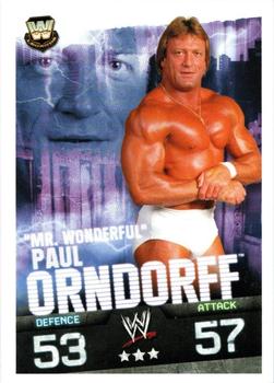 2009 Topps Slam Attax WWE #NNO Paul Orndorff Front