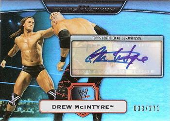 2010 Topps Platinum WWE - Autographs #81 Drew McIntyre  Front