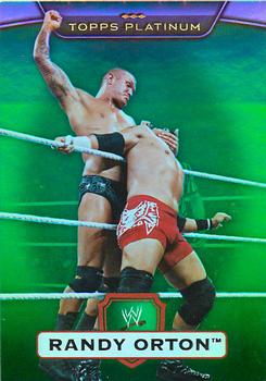 2010 Topps Platinum WWE - Green #97 Randy Orton  Front