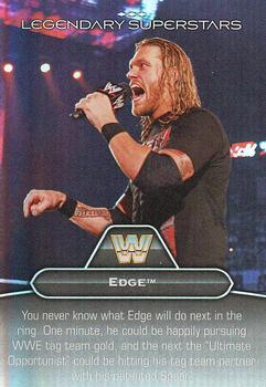 2010 Topps Platinum WWE - Legendary Superstars #LS-12 Edge / Brian Pillman Front