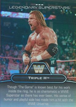 2010 Topps Platinum WWE - Legendary Superstars #LS-18 Triple H / Harley Race Front