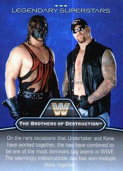 2010 Topps Platinum WWE - Legendary Superstars #LS-24 Brothers of Destruction / Legion of Doom Front