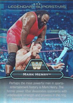 2010 Topps Platinum WWE - Legendary Superstars #LS-7 Mark Henry / One Man Gang Front