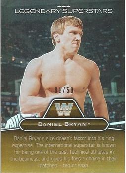 2010 Topps Platinum WWE - Legendary Superstars Gold #LS-16 Daniel Bryan / Dean Malenko Front