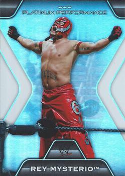 2010 Topps Platinum WWE - Platinum Performance #PP-15 Rey Mysterio  Front