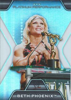 2010 Topps Platinum WWE - Platinum Performance #PP-9 Beth Phoenix  Front