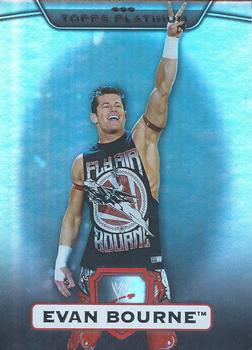 2010 Topps Platinum WWE - Rainbow #21 Evan Bourne  Front