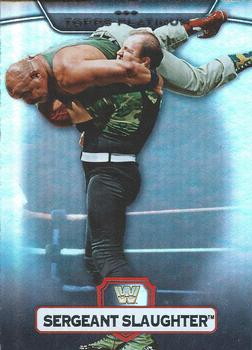 2010 Topps Platinum WWE - Rainbow #62 Sgt. Slaughter Front