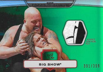 2010 Topps Platinum WWE - Relics Green #37 Big Show  Front