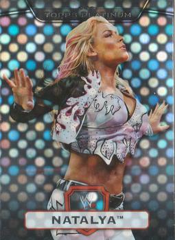2010 Topps Platinum WWE - X-Fractors #68 Natalya  Front