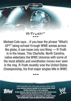 2010 Topps Platinum WWE - X-Fractors #88 R-Truth  Back