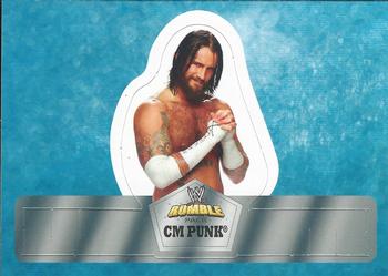 2010 Topps WWE Rumble Pack - Finger Puppets #3 CM Punk  Front