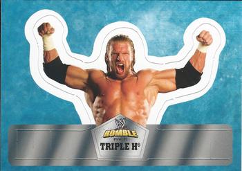 2010 Topps WWE Rumble Pack - Finger Puppets #7 Triple H  Front