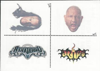 2010 Topps WWE Rumble Pack - Tattoos #5 Batista/The Undertaker  Front