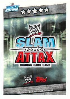 2009 Topps Slam Attax WWE - Champions #8 CM Punk Back