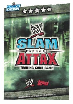 2009 Topps Slam Attax WWE - Exclusives #1 Chris Jericho Back
