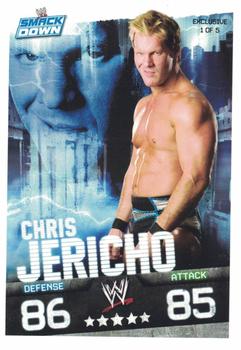 2009 Topps Slam Attax WWE - Exclusives #1 Chris Jericho Front