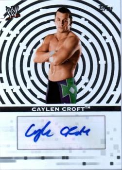 2010 Topps WWE - Autographs #A-CC Caylen Croft  Front