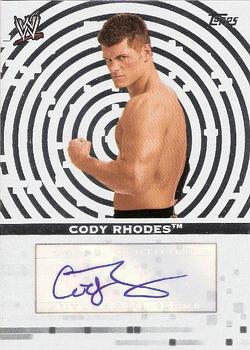 2010 Topps WWE - Autographs #A-CR Cody Rhodes  Front