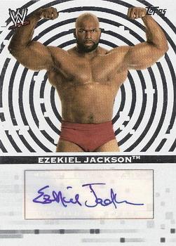2010 Topps WWE - Autographs #A-EJ Ezekiel Jackson  Front