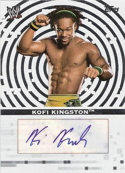 2010 Topps WWE - Autographs #A-KK Kofi Kingston  Front
