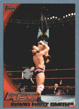 2010 Topps WWE - Blue #28 David Hart Smith  Front