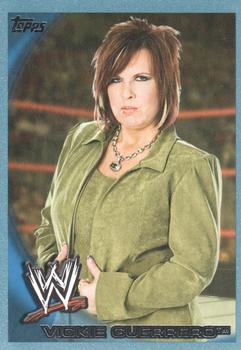 2010 Topps WWE - Blue #56 Vickie Guerrero  Front