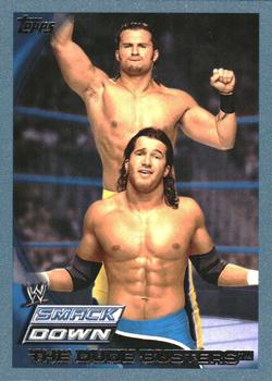 2010 Topps WWE - Blue #75 The Dude Busters  Front