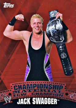 2010 Topps WWE - Championship Material #C32 Jack Swagger  Front