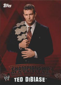 2010 Topps WWE - Championship Material #C36 Ted DiBiase  Front