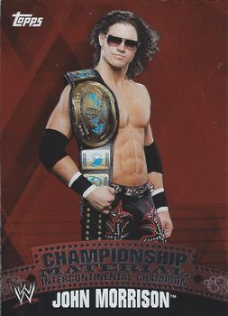 2010 Topps WWE - Championship Material #C2 John Morrison  Front