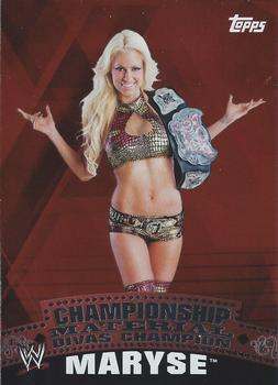 2010 Topps WWE - Championship Material #C38 Maryse  Front