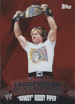 2010 Topps WWE - Championship Material #C49 Roddy Piper  Front