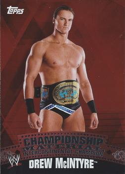 2010 Topps WWE - Championship Material Intercontinental Puzzle Back #C30 Drew McIntyre  Front