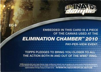 2010 Topps WWE - Elimination Chamber Canvas #EC-9 Michelle McCool  Back