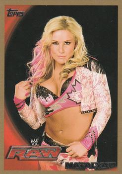 2010 Topps WWE - Gold #61 Natalya  Front