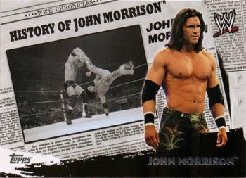 2010 Topps WWE - History Of #HO5 John Morrison  Front