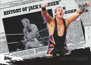 2010 Topps WWE - History Of #HO4 Jack Swagger  Front