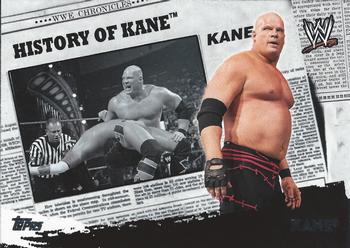2010 Topps WWE - History Of #HO7 Kane  Front