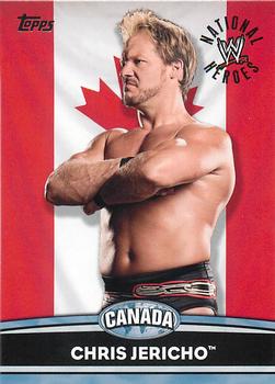 2010 Topps WWE - National Heroes #NH5 Chris Jericho  Front