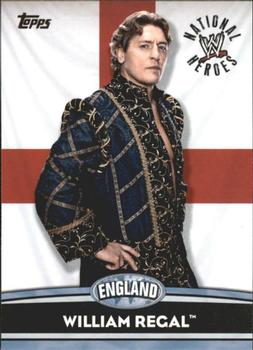 2010 Topps WWE - National Heroes #NH6 William Regal  Front