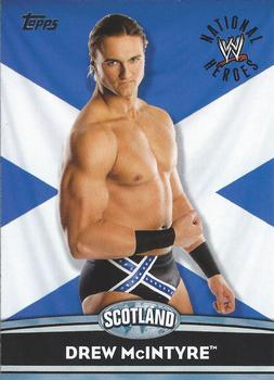 2010 Topps WWE - National Heroes #NH18 Drew McIntyre  Front