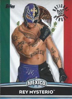 2010 Topps WWE - National Heroes #NH20 Rey Mysterio  Front
