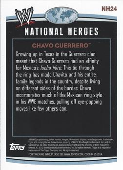 2010 Topps WWE - National Heroes #NH24 Chavo Guerrero  Back