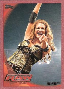 2010 Topps WWE - Red #63 Eve  Front