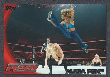 2010 Topps WWE - Silver #6 Alicia Fox Front